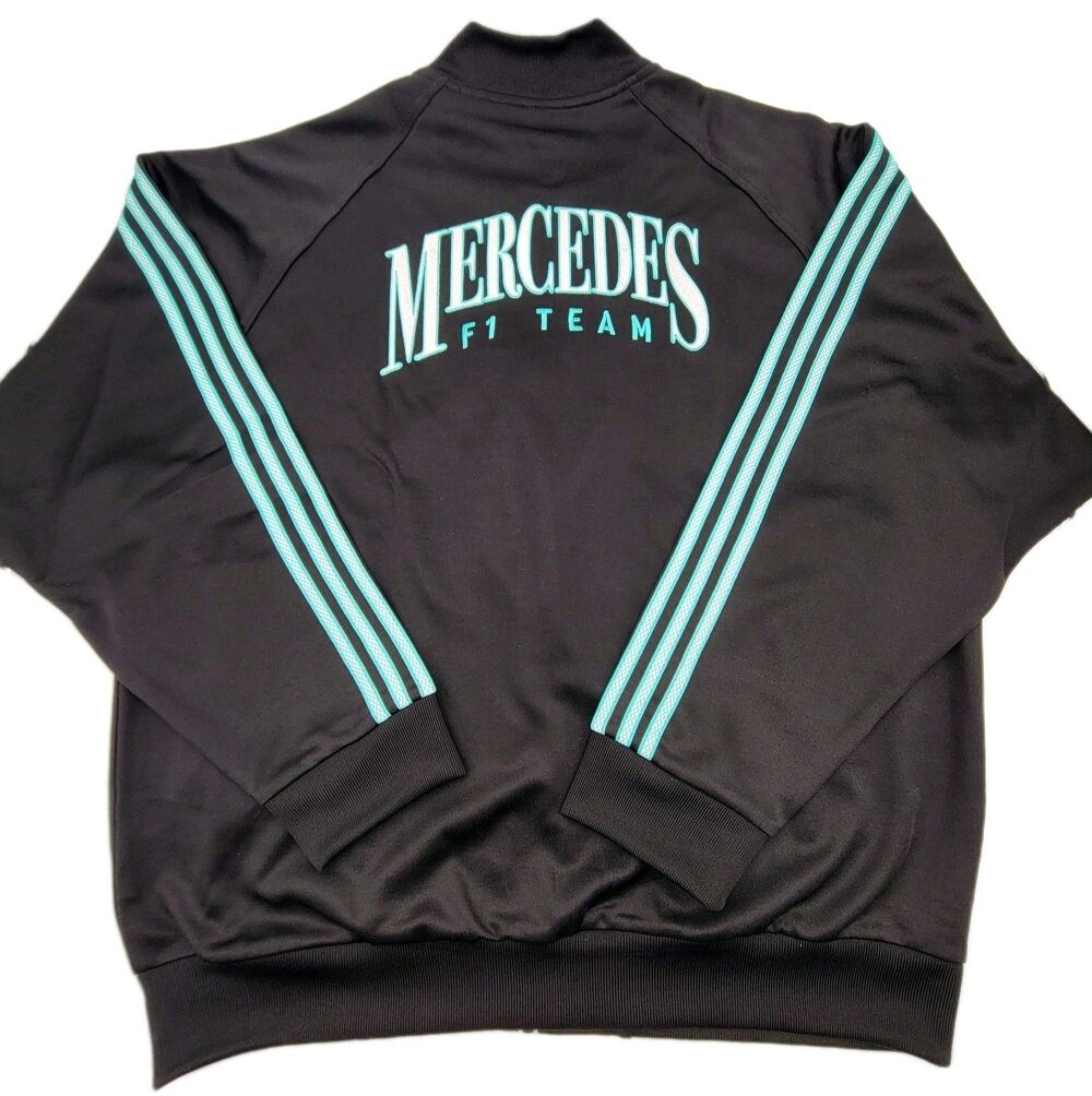 Adidas Mercedes AMG Petronas Formula One F1 Team Las Vegas Track Jacket MED NWT